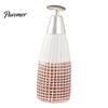 Shampoo Dispenser Bottle Ceramic Soap for Bathroom, 350/380ML Hand with Large Capacity Lotion Pump, Refillable Liquid Soap, and Pump
