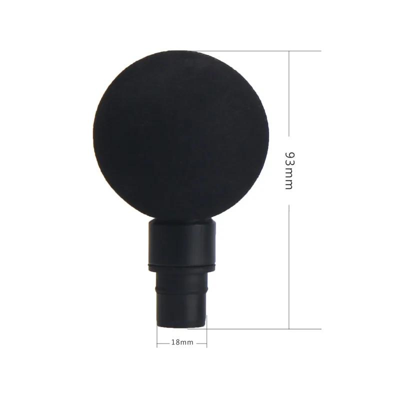 Universal Fascia Gun Massage Head Silicone Massage Gun Head Set Body Relaxation Fascia Massager Gun Replacement Silicone Head