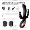 3 In 1 Dildo Rabbit Vibrator for Women G-Spot Clitoris Stimulator Anal Plug Orgasm Masturbator Female Masturbation Sex Toys 18