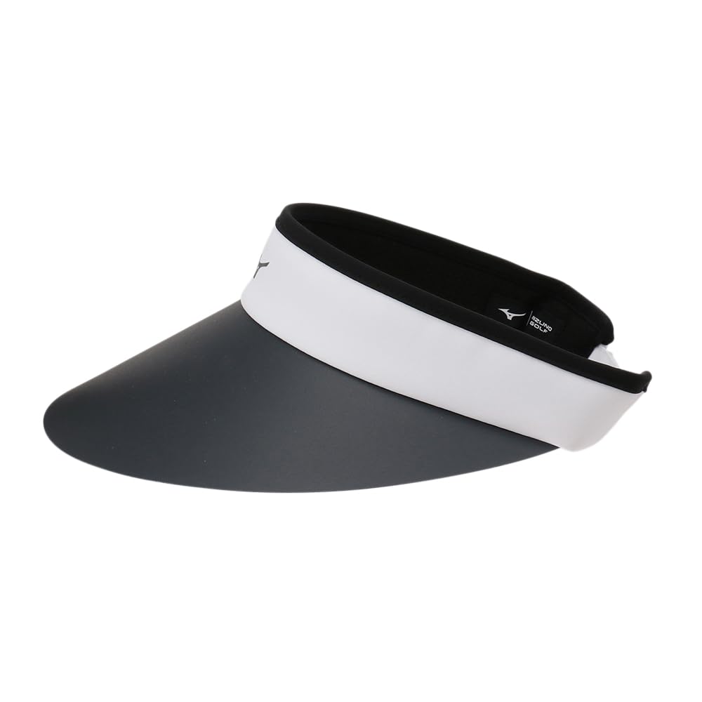 Mizuno UV Wide UV E2MWB225 Visor, Logo, Brim, Summer, Protection, Women's, White,