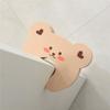 Pet leave the door, close the door automatically, enter and exit room freely, door stall is cute, cartoon door stall,