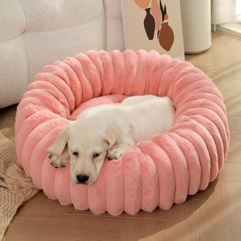 New Autumn and Winter Products High-quality Rabbit Hair Pet Nest High-quality Plush Cat Nest Dog Kennel Pet Mat Pet Supplies Dog Bed