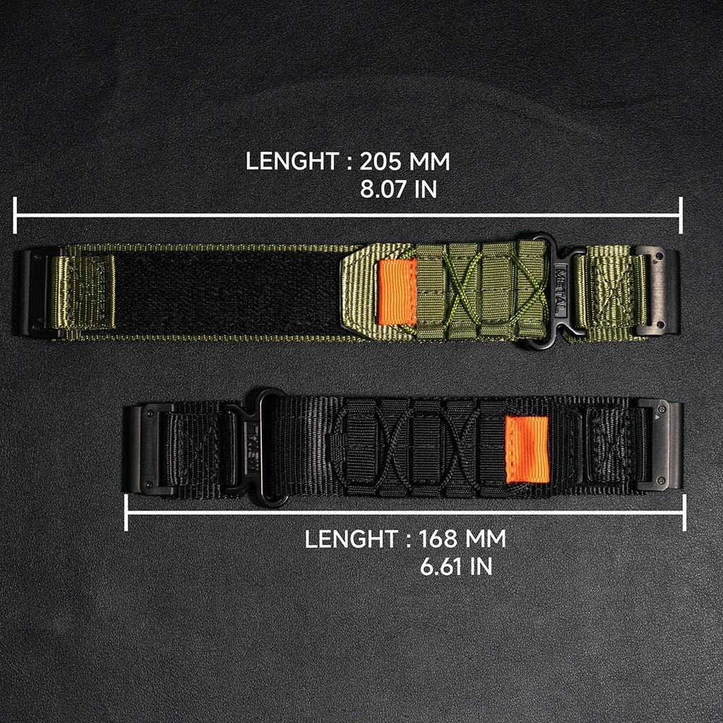 NEW 22/26mm Nylon Strap For Garmin Fenix 8 E 5 5X 6X 6 7 7X Pro/TACTIX/Mk2 Mk2i G1/Enduro 2 3 Sport Bracelet Quick Fit Watchband