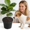 Plant Covers 4 Pieces 30x2cm Protective Cuttable Breathable Soil Cover For Indoor Plants For Outdoor Home Apartment Dorm Yard