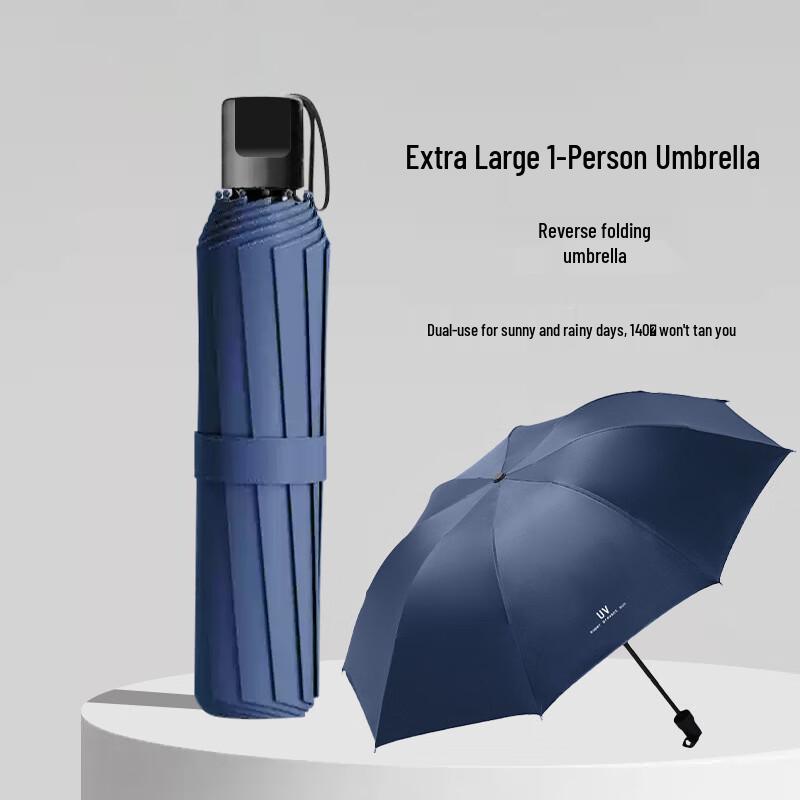 PULIAN Business Manual Folding UV Umbrella