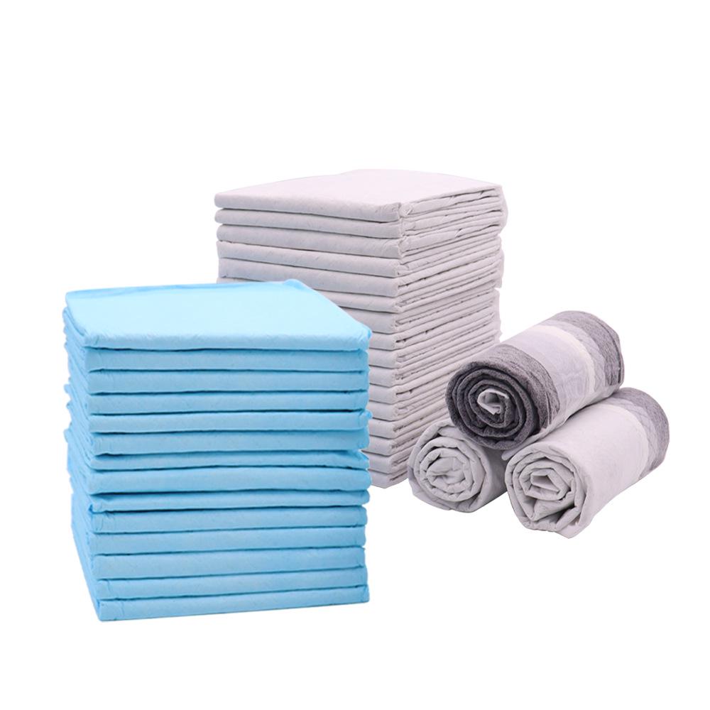 Bamboo Charcoal Dog & Cat Pee Pads: Disposable, Thick, Strong Absorption for Pet Urine.