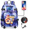 USB Charging Backpack for Teen Students Travel Laptop Daypack 67 Gourmet Style Lightweight Water-Resistant Large Capacity