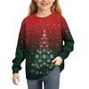 Christmas Day Sweatshirts For Children Boys And Girls Knit Sweater Cute Shirt Fall Crewneck Pullover Tops