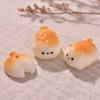 Creative Dogs Bread Donuts Figurines Miniature  Kitchen Food Toy Desktop Car Ornament Diy Decoration Accessories Gifts