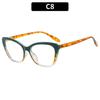Classic Anti-Blue Light Computer Eye Glasses Frames Men Women Vintage Square Plastic Cat Eye Glasses Frame Eyewear