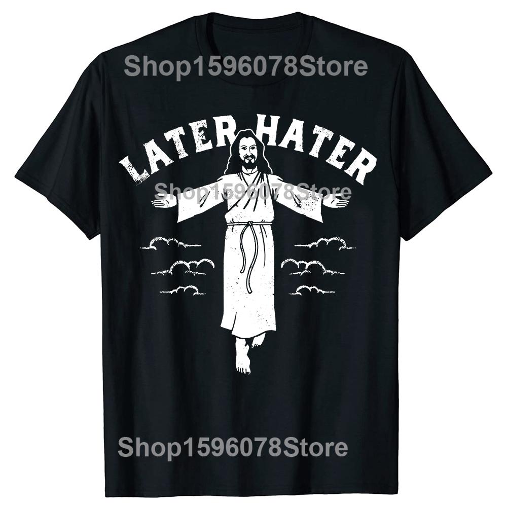 Funny Jesus Religious Easter TShirt Summer Men Women Clothing Fashion T Shirts Cotton Short Sleeve Oversized Tshirt Tops