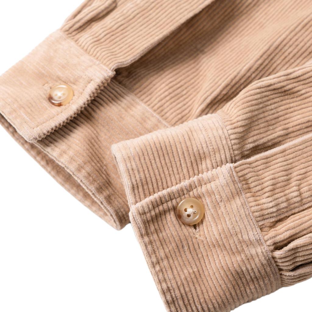Polo Ralph Lauren Fw22 Einreihiges einfarbiges Langarmhemd Herrenhemden Braun MNPOWOV16822567-250