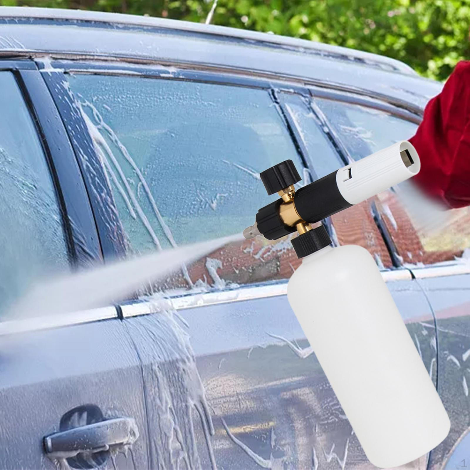 

Car Wash Foam Sprayer Snowflake Spray Manual ,Professional ,Portable White Black