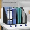 Office Desk Organizer: Metal File Storage Rack and Folder Box for Efficient Document Collection