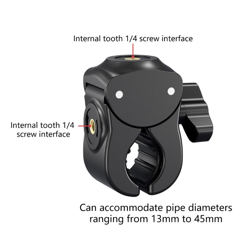 Photography Gear Mount Adapter 1/4 Female and Male Port for Camera Phone Light Holders on Bikes Desks Gym Equipment