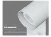 Adjustable Angle Modern Minimalist Bedside Wall Lamp with GU10 Spotlight for Living Room