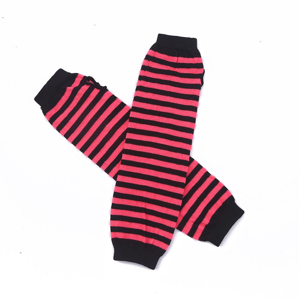 

Japanese Striped Fingerless Long Gloves for Christmas & Halloween Cosplay