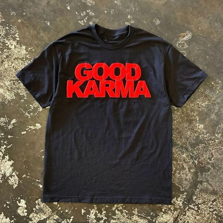 

Good Karma Tee Short Sleeve Unisex T Shirt Size S5XL Unisex T-Shirt XXL