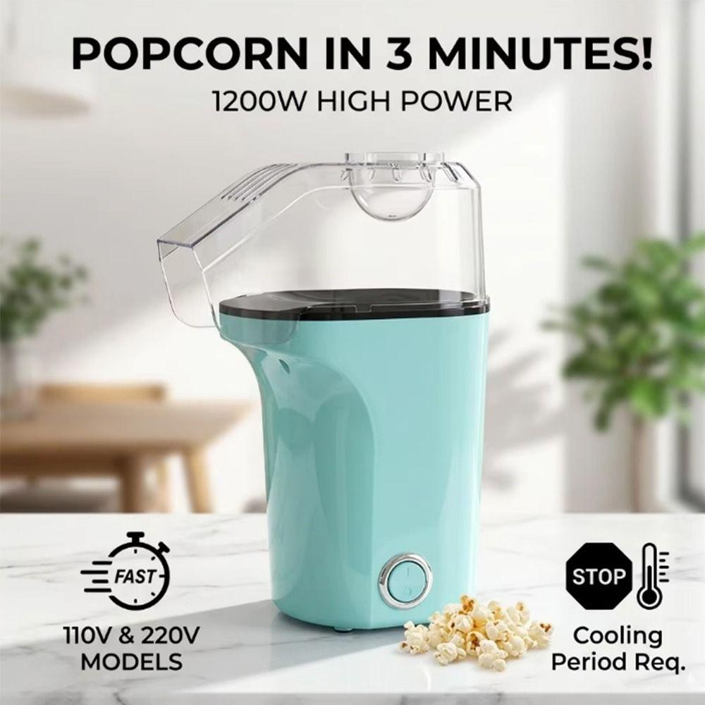 High Popping Rate Popcorn Machine Automatic Electric Popcorn Maker Party Use