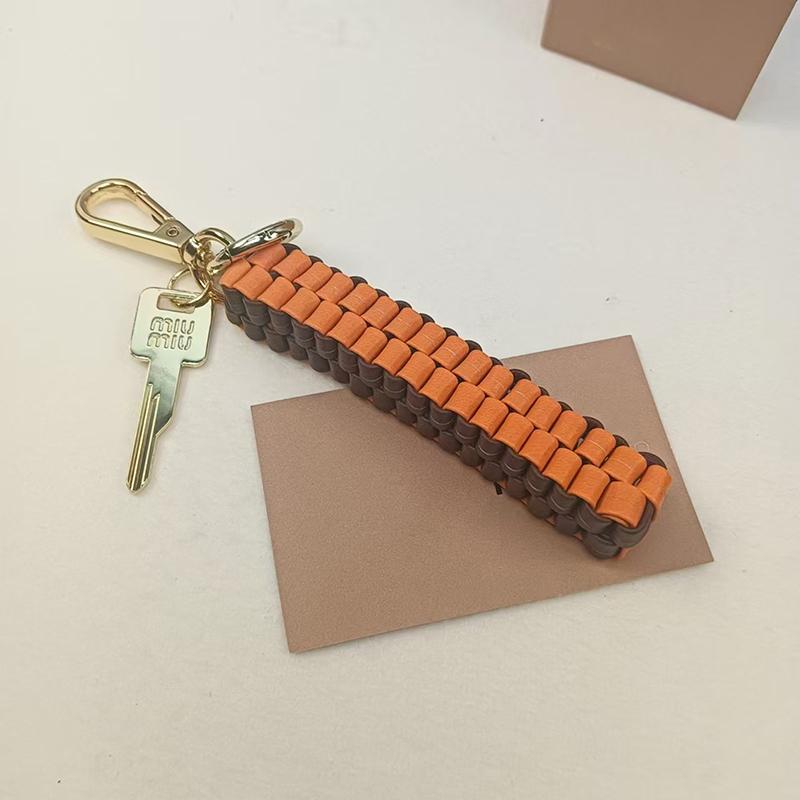 

Креативный трендовый плетеный брелок для ключей, аксессуары для сумки, подвески для сумки, подвеска из нейлоновой веревки, ювелирные изделия