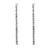 Girl Jewelry Elegant Square Full Diamond Trend Earrings Earrings Earrings