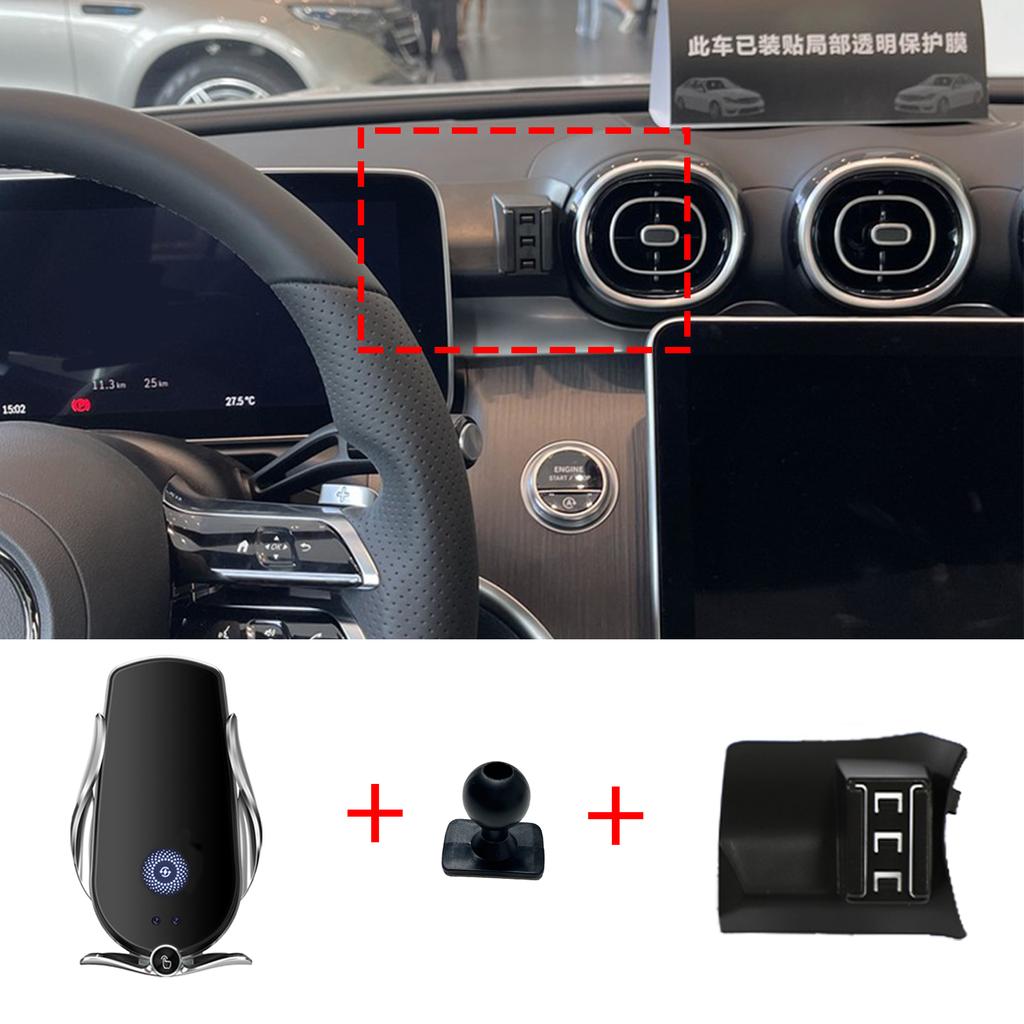 Držák na mobilní telefon do auta pro Mercedes-Benz GLC C 200 260 300 2025 2025 2025 X254 GPS držák Stojan na navigaci Autopříslušenství