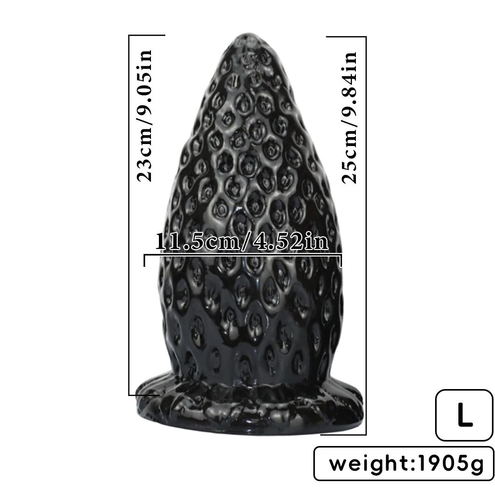 Strawberry Buttplugs Anal Beads Balls Cunt Plug Dilatador Anal Plug Sex Toys Small And Big Huge Anal Plug Toys For Women Men