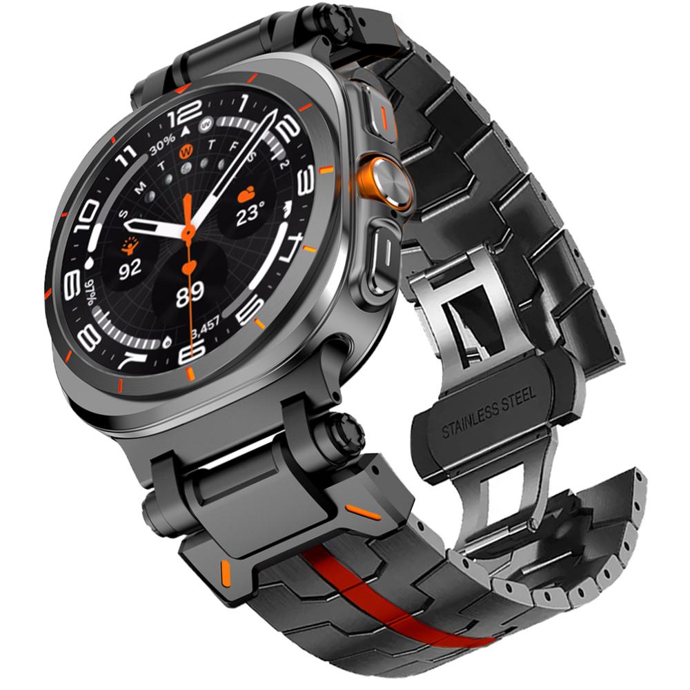 Stainless Steel Band for Samsung Galaxy Watch 8 40mm 44mm 8 Classic 46mm Metal Strap for GALAXY ULTRA 2025/2024 47mm Bracelet