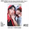 ATEEZ 10e mini album Golden Hour Part.1 Makestar Last Fan Sign Event Photocard