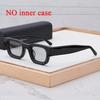 Fashion Designer High Street Sunglasses Men Acetate Rectangle Handmade in France Trendy Retro Women Outdoor UV400 Gafas De Sol