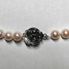 Used [Certificate of identification included] Akoya pearl pearl necklace Pearl silver SILVER stamp 7-7.5mm pearl necklace