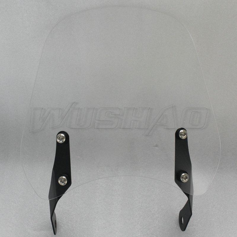 Windshield  For 1993 - 2017 Honda CBF600 CBF 600 CBF500 CBF250 250  CB500 CB 500 Twin Windscreen Screen Bracket Headlight Mount