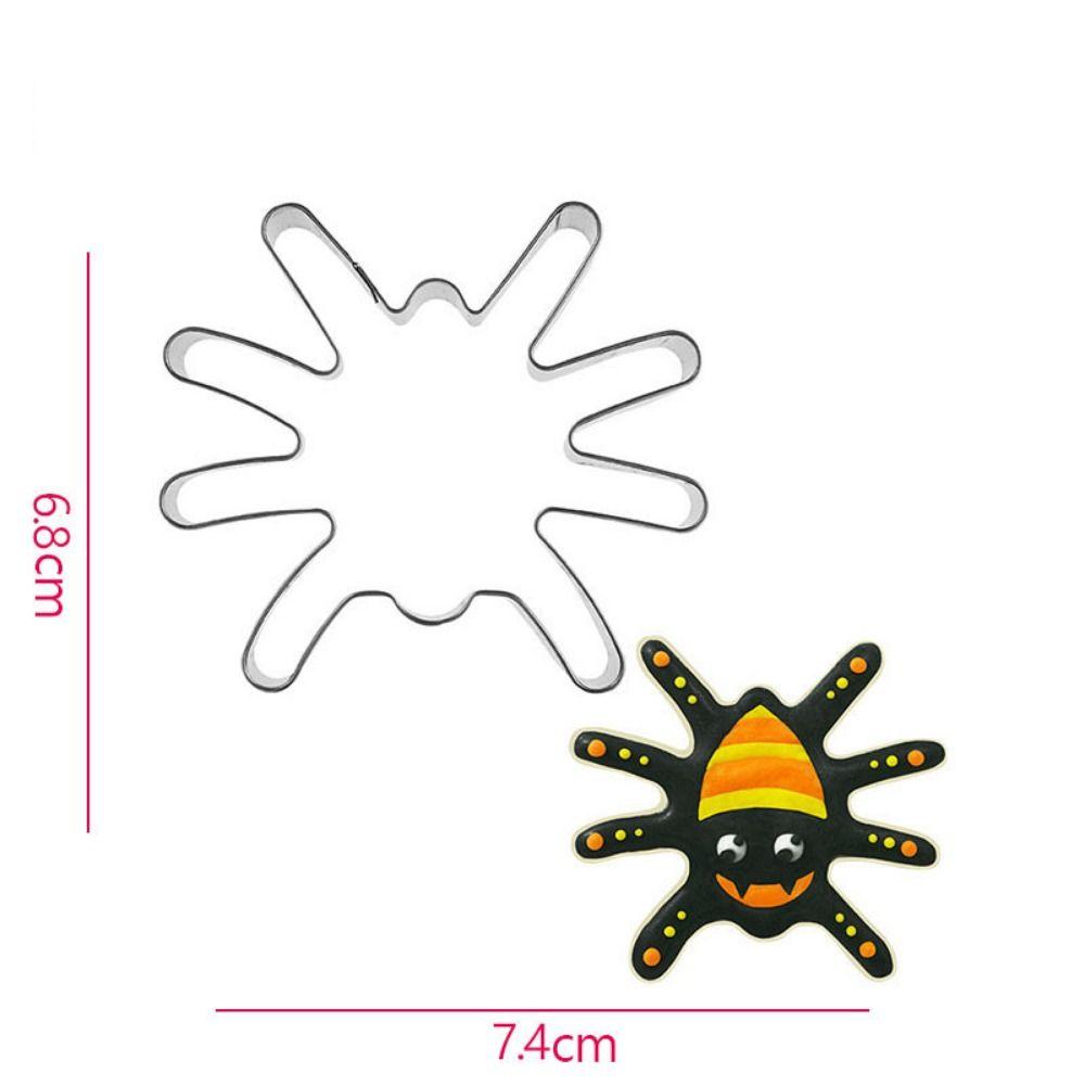 DIY Baking Halloween Cookie Mold 3D Biscuit Mold Ghost Bat Baking Molds  Party Supplies