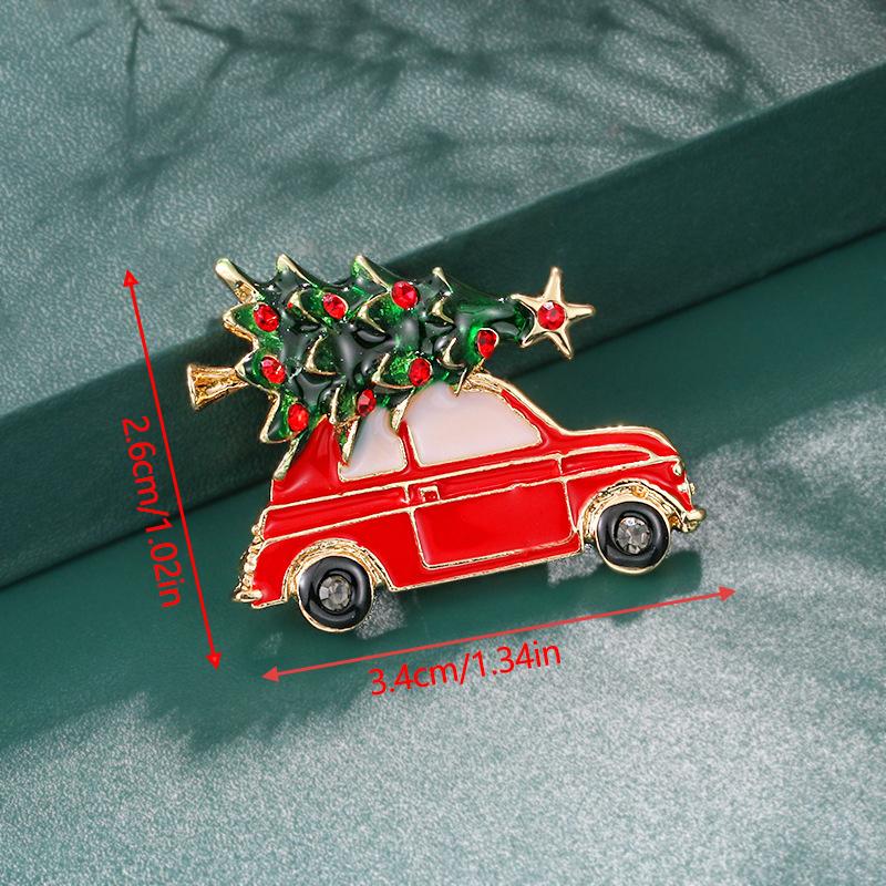 Buy Christmas New Hat Santa Claus Brooch Clothing Accessories