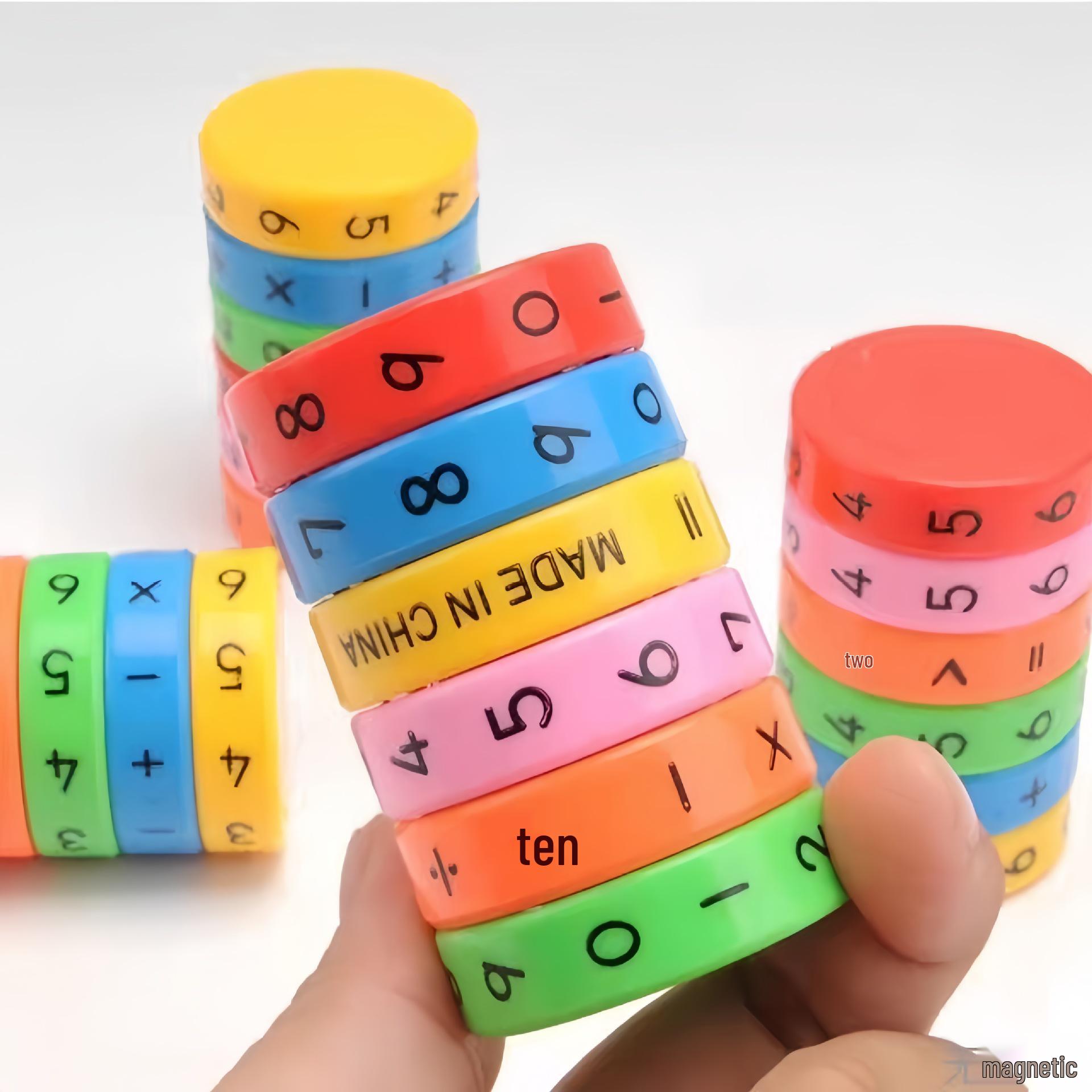 

Развивающая математическая головоломка «Магический кубик» - Сложение, Вычитание, Умножение и Деление Обучающая игрушка для детей