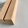 Rectangle Solid Beech Wooden LED Base for Resin Lamp Acrylic Glass Plate Stand Wood Light Display Base DIY USB Night Light Base