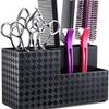 Barber Tools Holder Multifunctional Anti Slip Detachable Hair Comb Scissors Rack Hairdressing Tools Box Barbershop Accessories