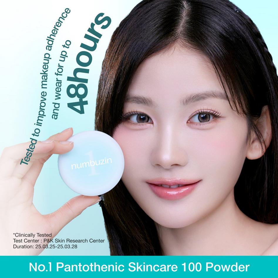 NUMBUZIN No.1 Pantothenic Skincare 100 Pudră 7g / Vizează acneea, Reduce porii, Cosmetice coreene, Kbeauty