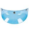 3-snap 3/4 Open Face Helmet Visor for Sun Shade Protector for Motorcycle Riding