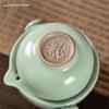Auspicious Dragon Ceramic Kung Fu Travel Tea Set