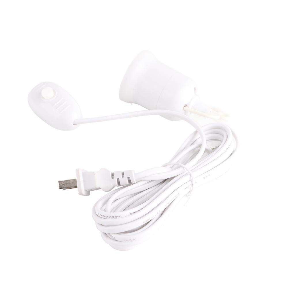 Household E27 Screw Head Wire Socket Electric Bulb Hanging Hanging Lampholder Wire