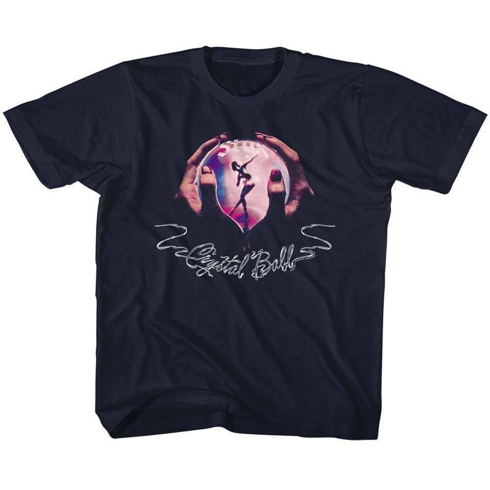 Styx Crystal Ball Navy Children s T-Shirt Unisex T-Shirt XXL