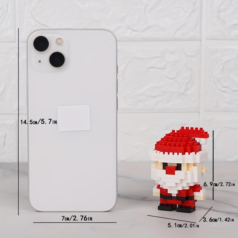 Christmas Building Blocks Mini Building Brick Doll Toys for Party Favor Christmas Tree Stocking Blocks Set for Kids Adults