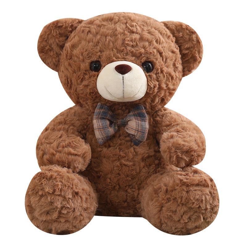 35/50/60CM Orsacchiotto Kawaii con Papillon Orsacchiotto Teddy Carino Giocattoli di Peluche Orso Morbido Riempito Bambola Orso Ragazzi e Ragazze Bambola Rassicurante Regalo di Compleanno per Bambini