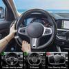Carbon Fiber Steering Wheel Cover 3PCS, Non-Slip Grip For Universal Cars,Fit For 14–16 Inch Wheels, Interior Accessories For Cars Trucks (Black)