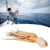 Esca Polpo in TPE Calamaro Morbido Jig Portatile per Polpo Pesca in Acqua Salata