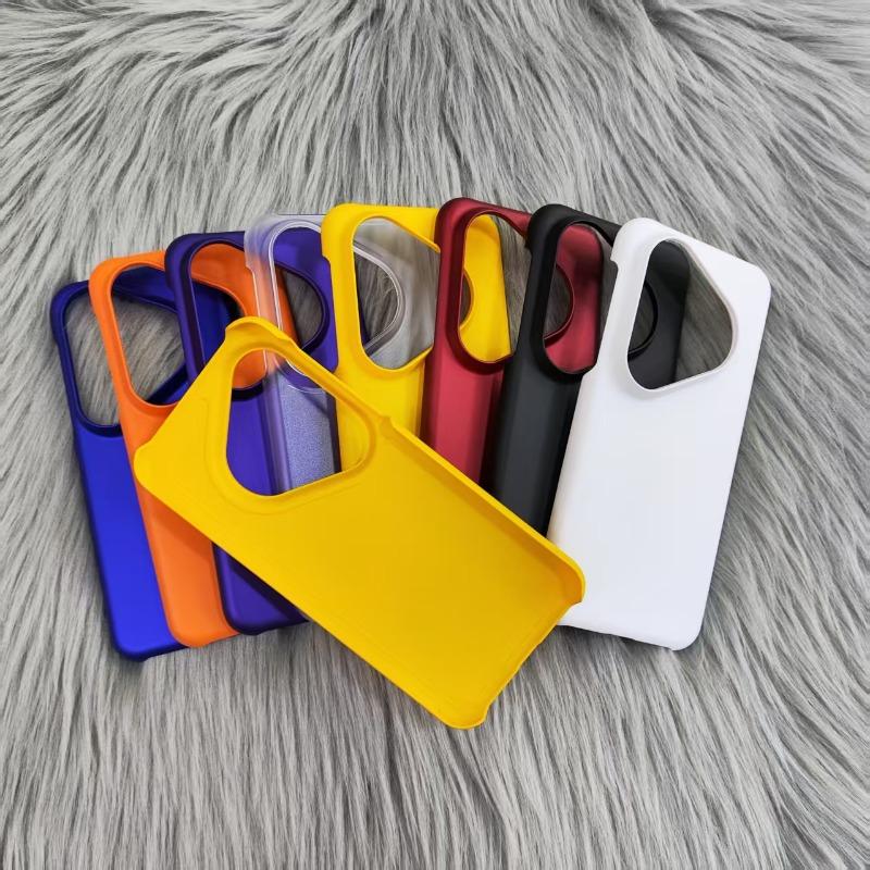 Slim Matte Hard PC Phone Case For Huawei Pura 80  Ultra 80Pro Plus Shockproof Solid Color Back Cover Shell Funda for Pura 70 Pro