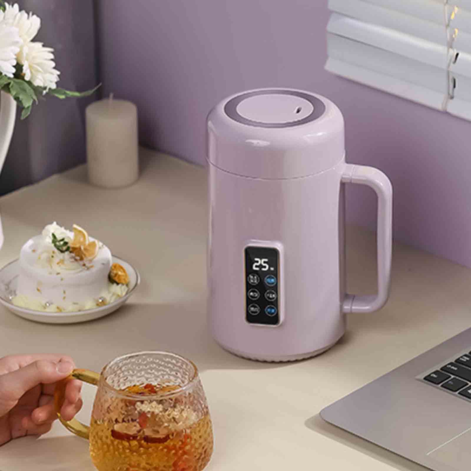 1л многоцелевая рисоварка портативная электрическая горячая кастрюля домашняя умная — фото 6