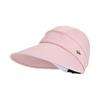 Women's Summer Wide-brimmed Sun Hat. Removable Brim. Convenient Open-top Hat. Outdoor Cycling Sun Hat.