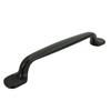 10 X Furniture Handle Black 128 Mm Metal